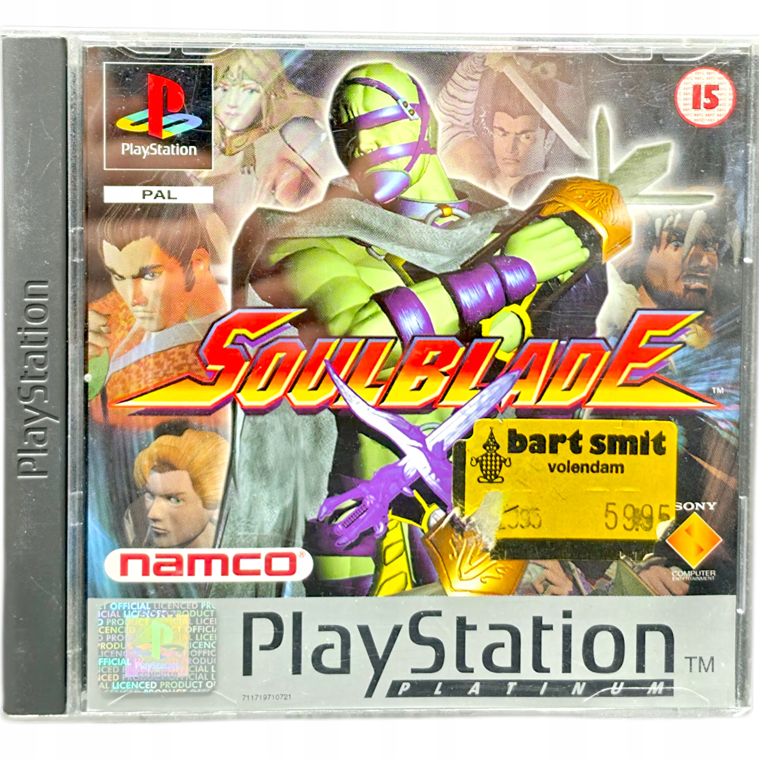Soulblade PS1 PSX PlayStation (PSX)