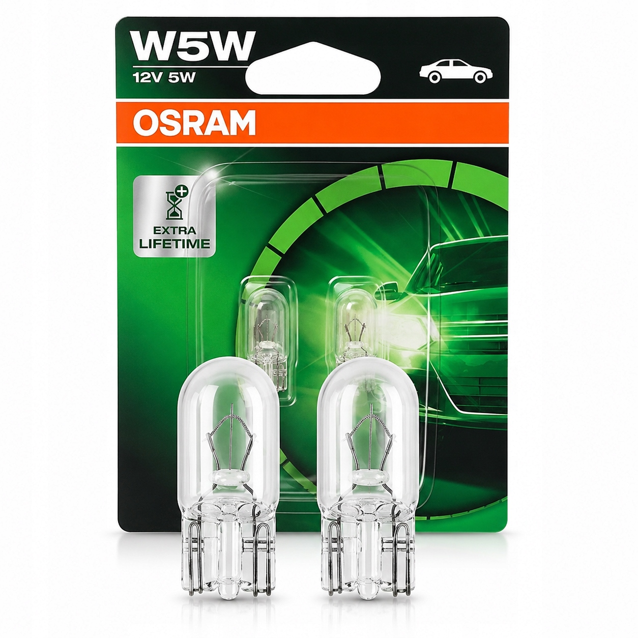 Żarówki Osram Ultra Life W5W 12V 5W 2 szt. 2825ULT-2BL