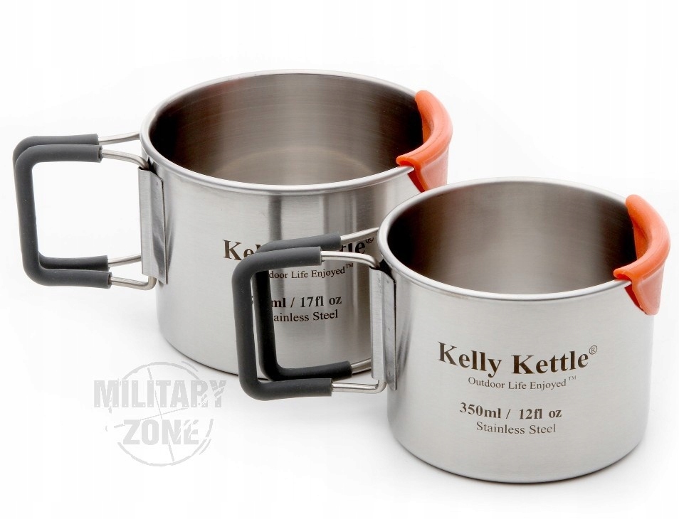 Camping Cup set (350 & 500ml) Kubki Kelly Kettle