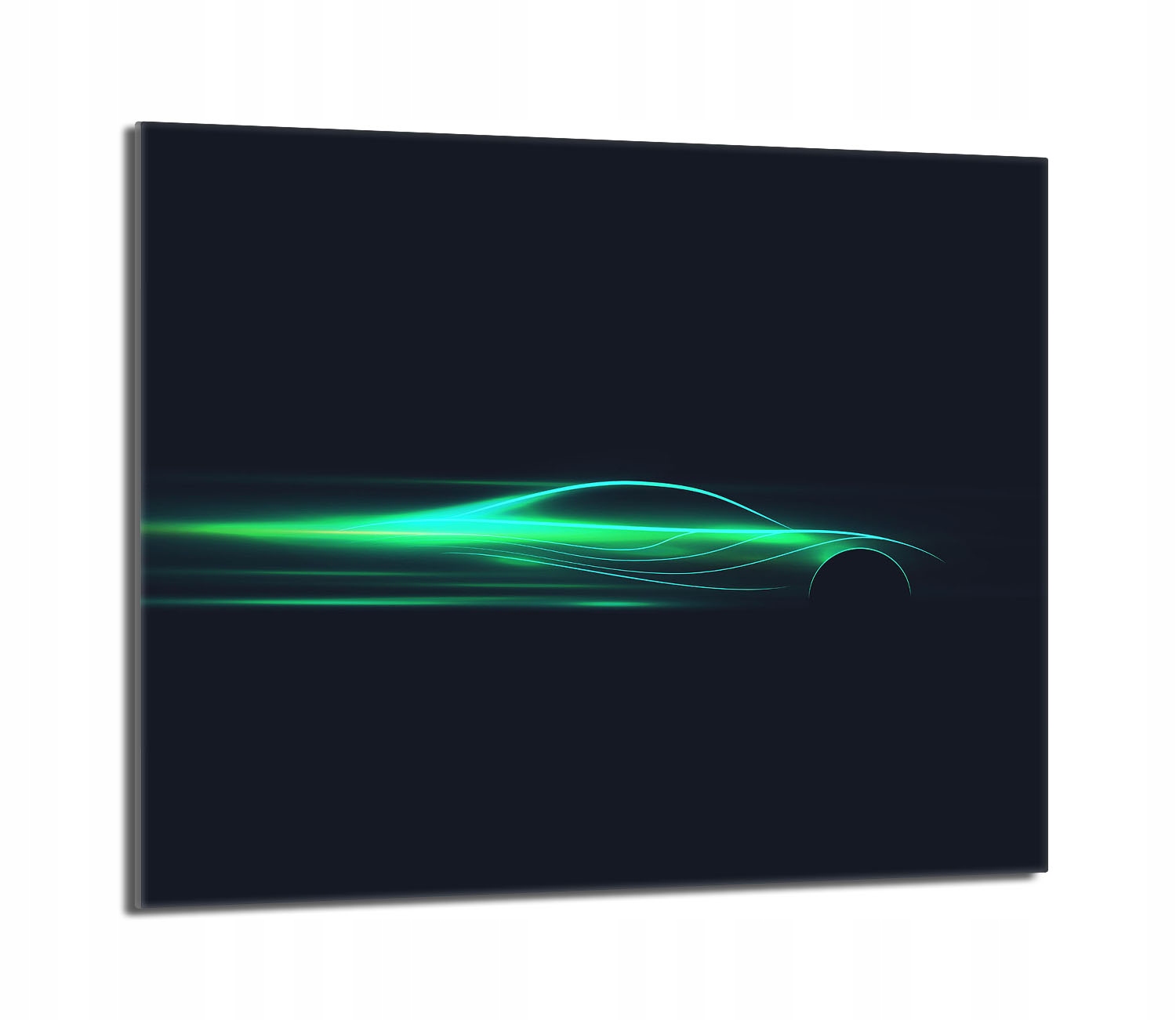Skleněná ochranná deska na sporák 60x52 Auto do kuchyně