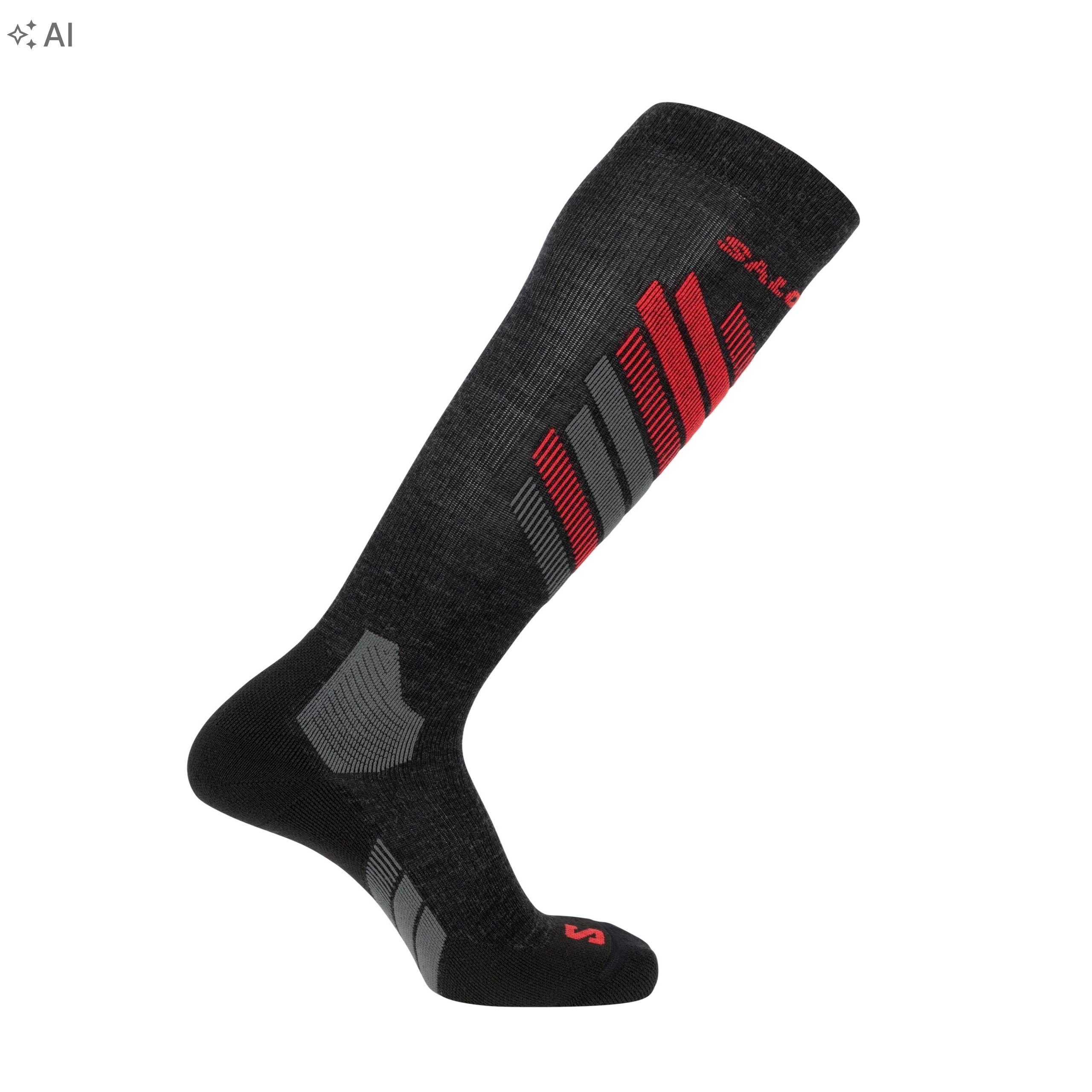 Skarpety Narciarskie Salomon S/max R+l Wełna Merino Ciepłe M 39-41