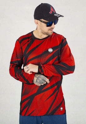 Longsleeve Pit Bull Sportowy Mesh Performance Pro plus Dot Camo II czerwony