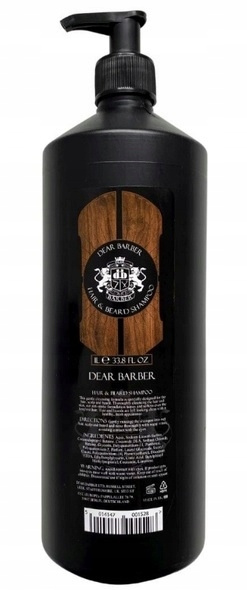 

Dear Barber Szampon Męski z Pompką 1000ml
