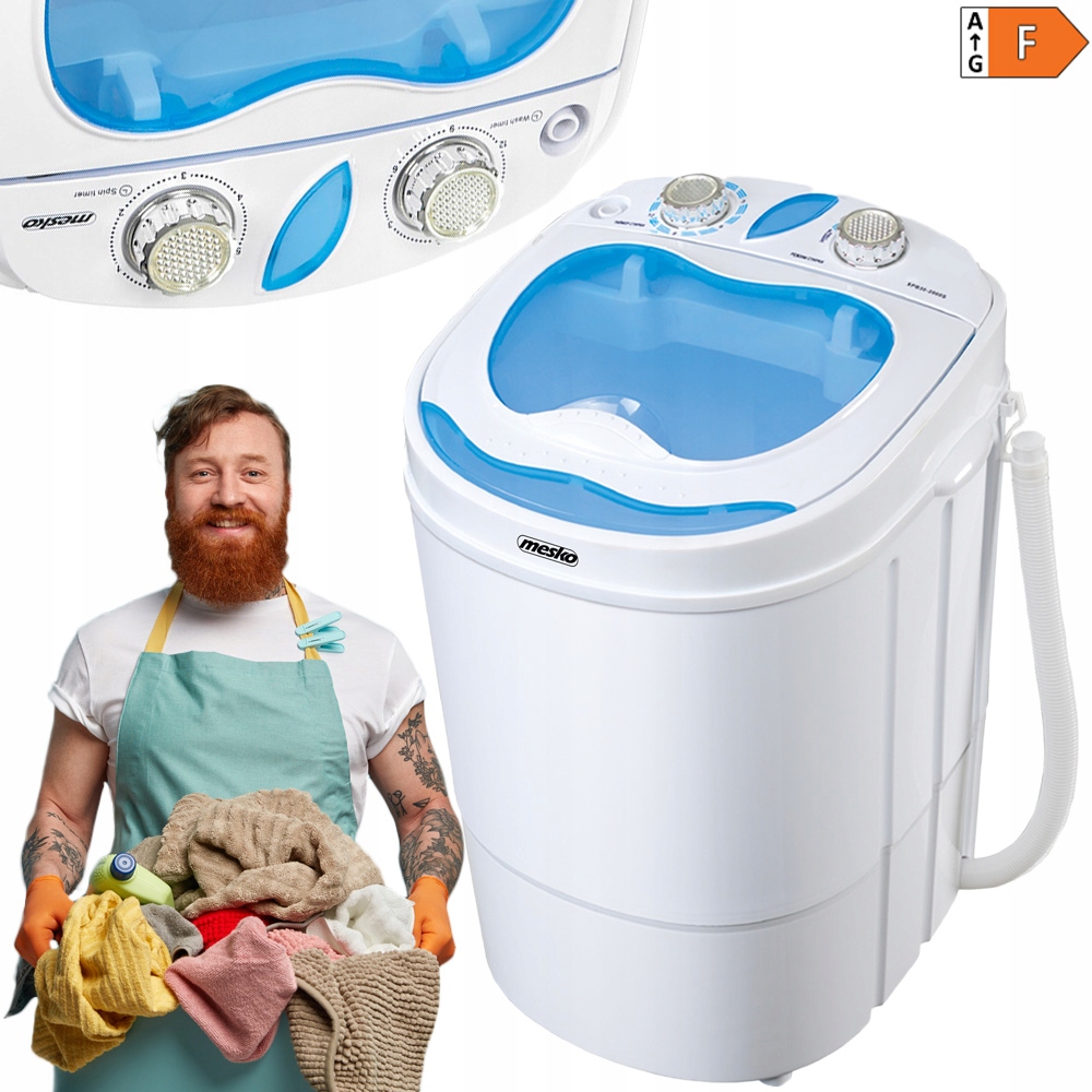 PRALKA WIRÓWKA TURYSTYCZNA DOMOWA WSAD 3kg Marka inna