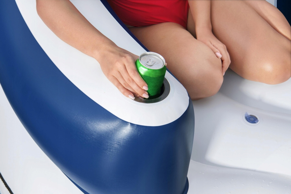 Dmuchana Wyspa Materac Do Pływania Uchwyty Bestway Marka Bestway