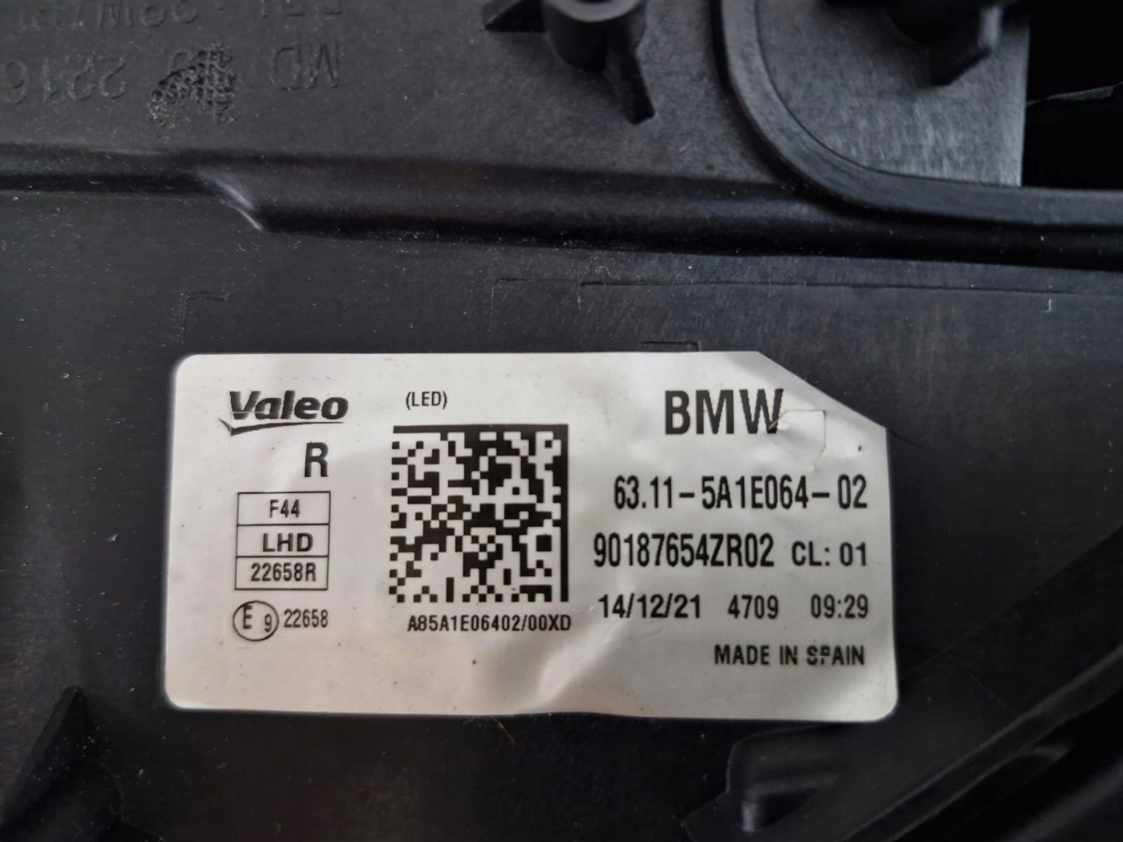 light right BMW Serie 2 Gran Coupe F44 Full Led 2021