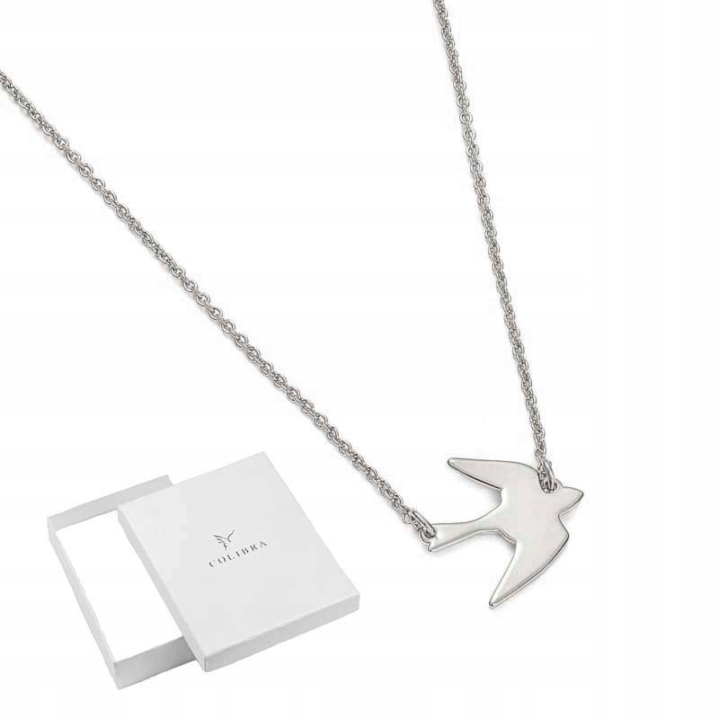 

Celebrytka Z Jaskółką Srebrny Łańcuszek Colibra