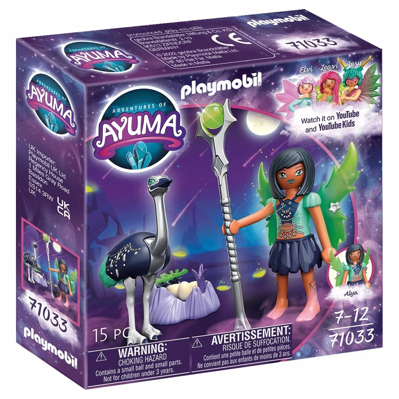 

Playmobil 71033 Ayuma: Moon Fairy ze zwierzątkiem