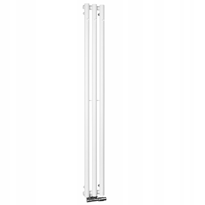 Sapho Pilon grzejnik 196x1800 mm 3 wieszaki biały mat IZ127T