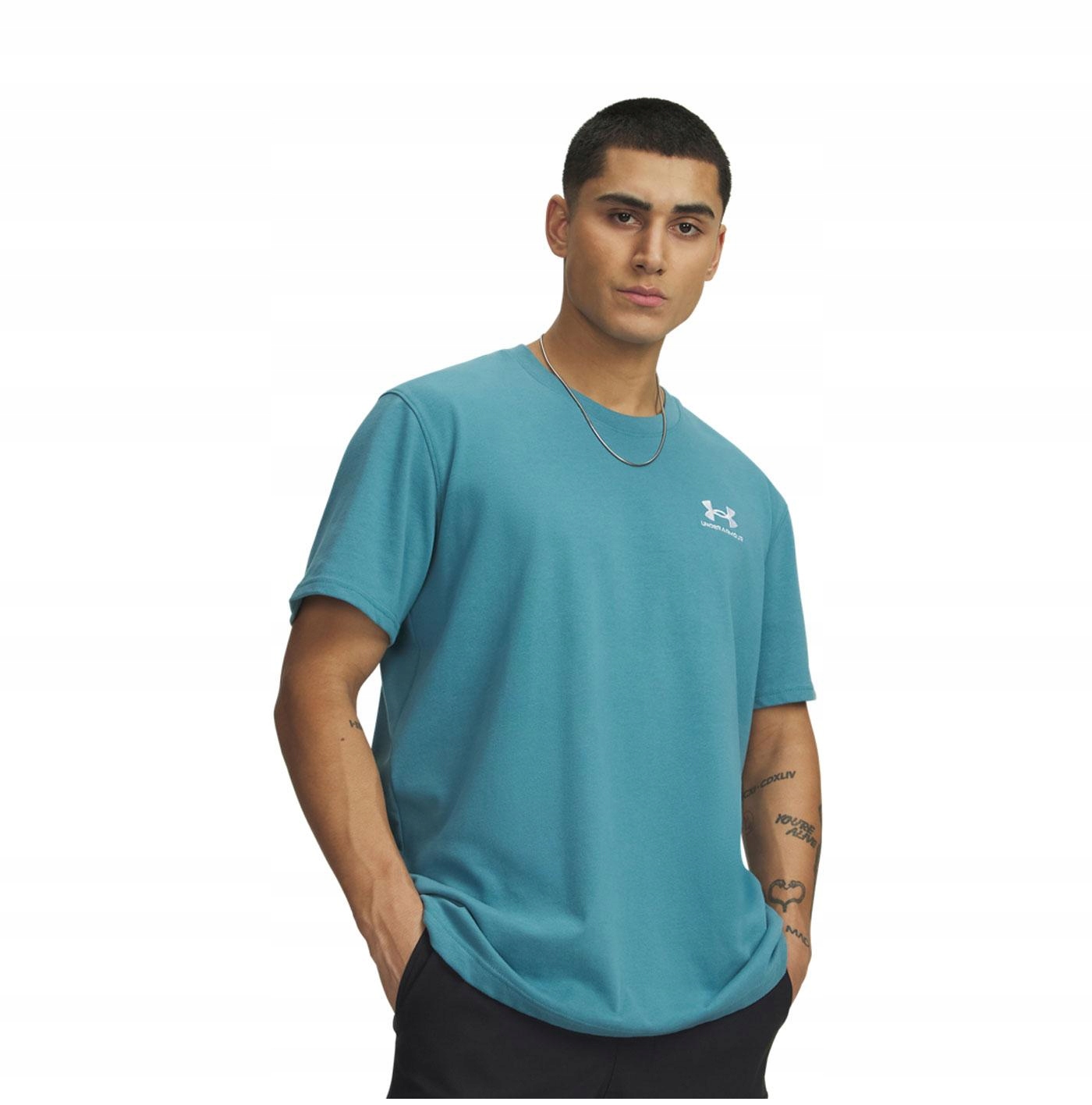 Pánské Tričko Ua M Logo Emb Heavyweight Ss L