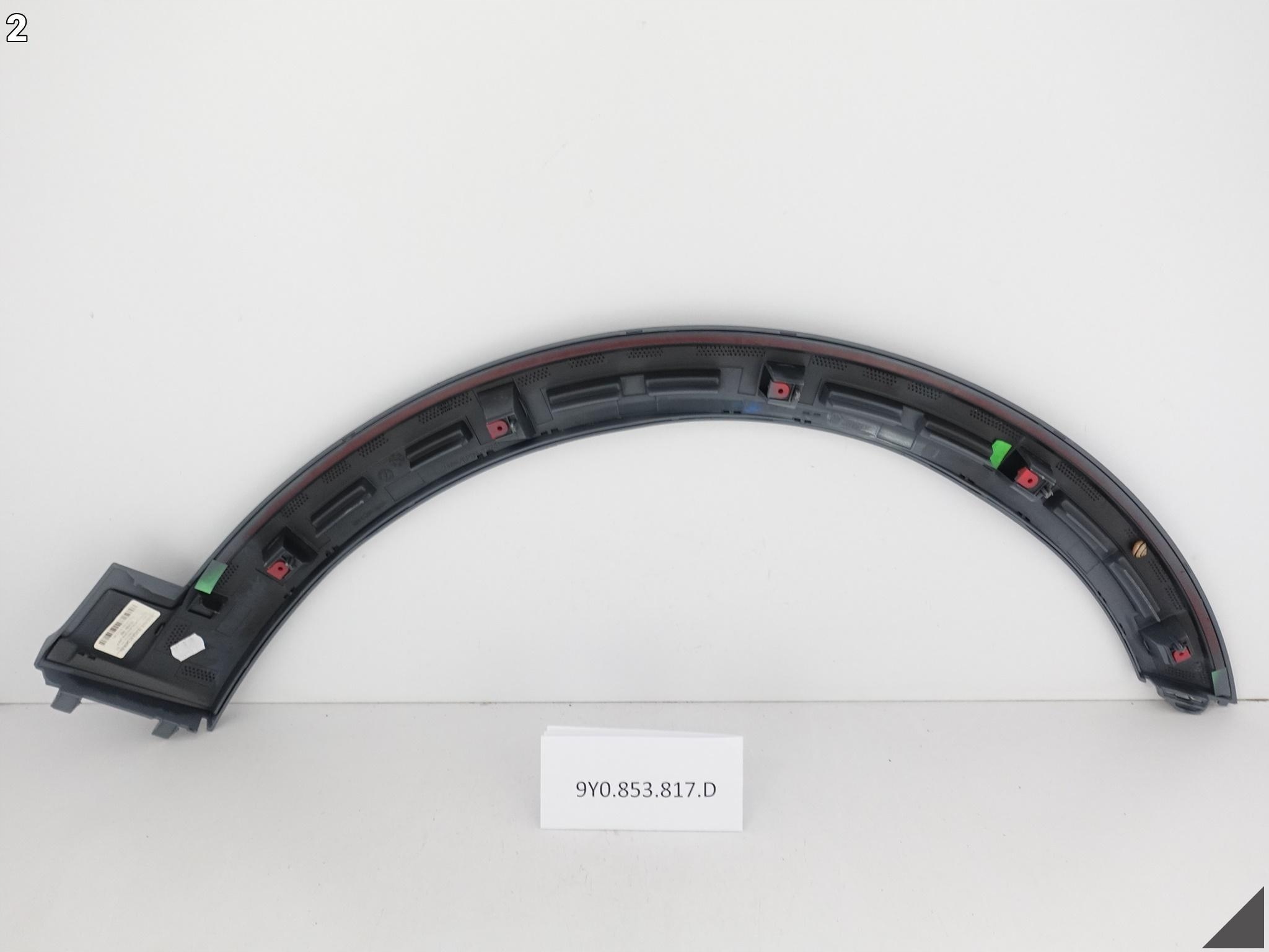 PORSCHE CAYENNE III GTS E3 9Y0 18- moulding for fender left front M7K