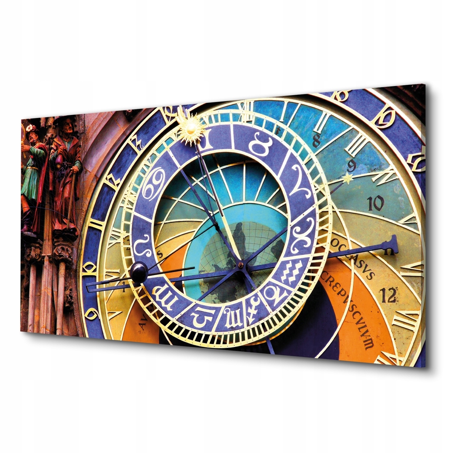 Obrazy vytištěné na plátně Orloj 100x50