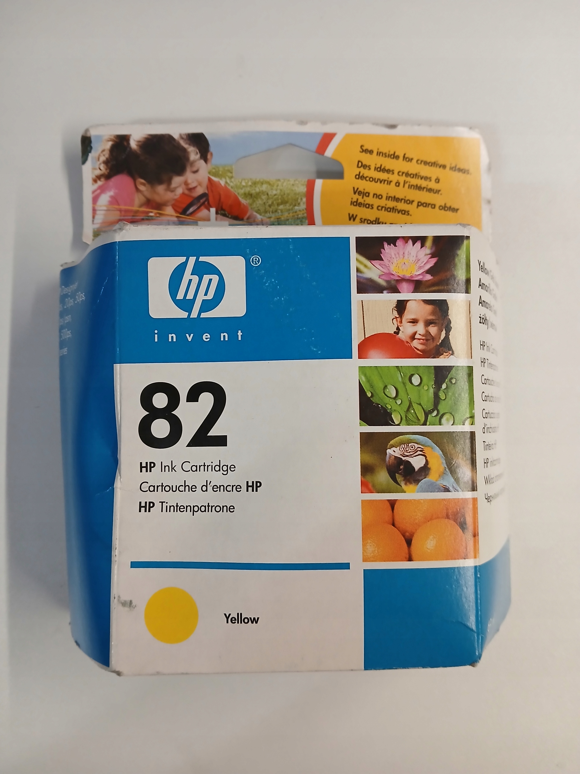 Inkoust Hp 82 C4913A 69ml Yellow Originál
