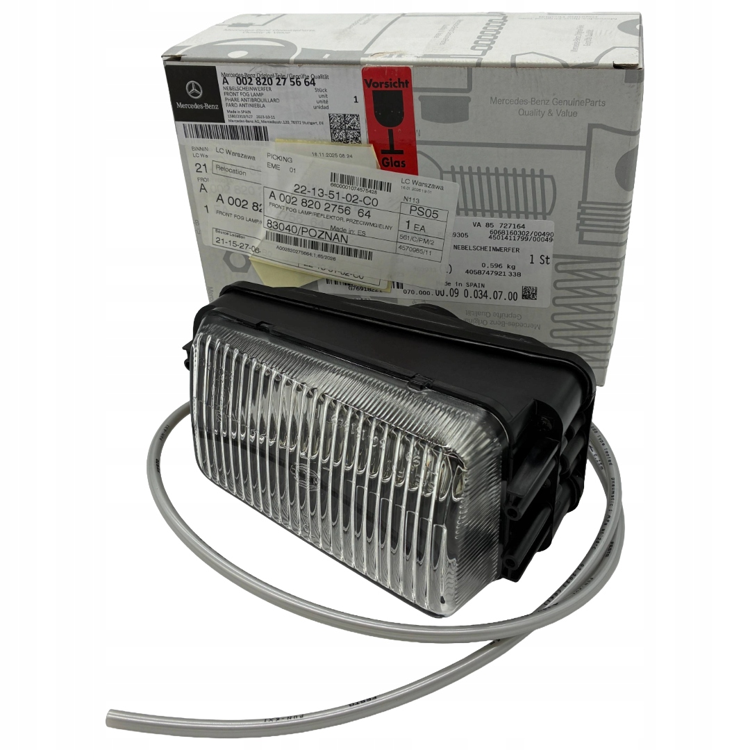 Halogenové Přední Mlhové Světlo Třídy Mercedes Oe A002820275664