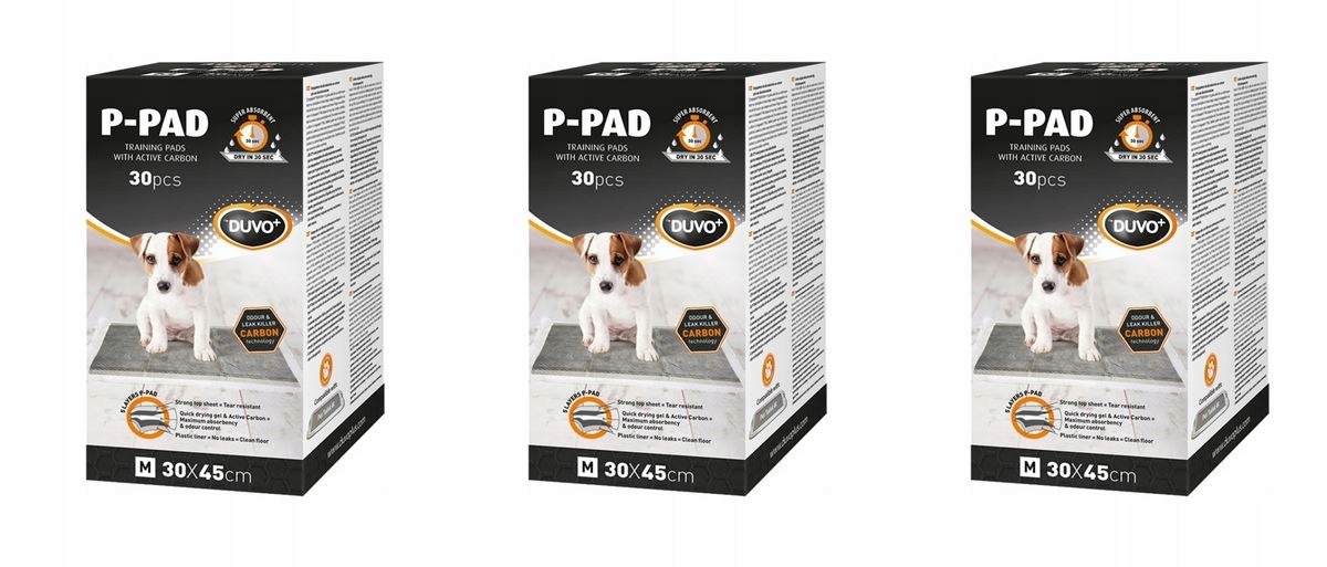 Levně Absorpční podložky a rohože Duvo+ 3x30 ks