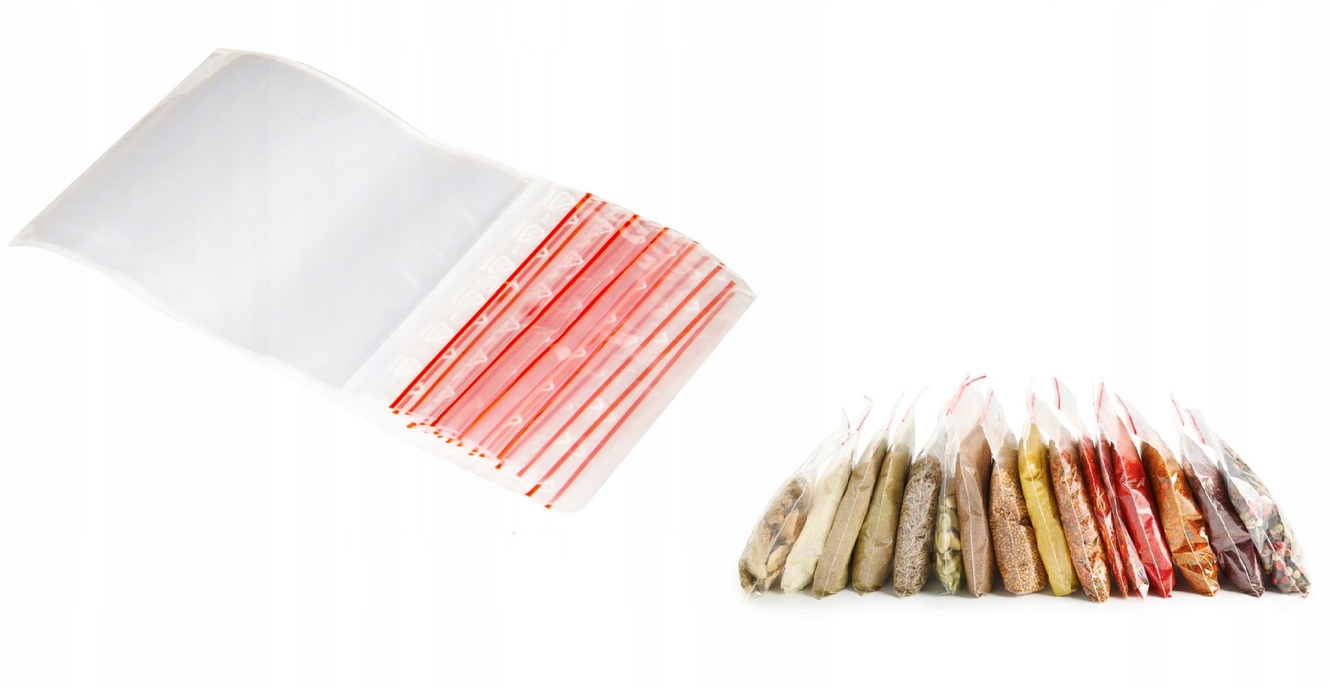 

Torebki Woreczki Strunowe 100x100 100szt