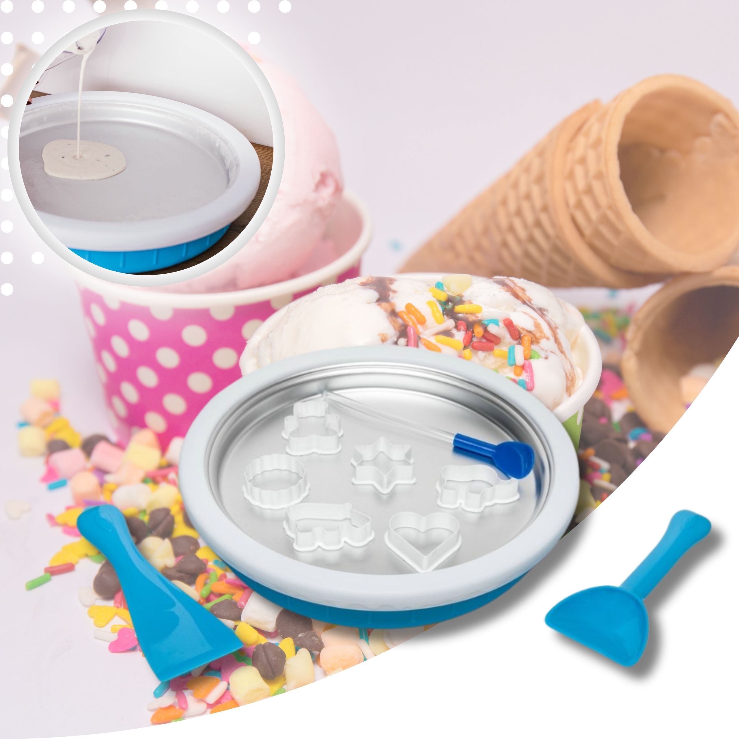 MASZYNKA DO LODÓW TAJSKICH MASZYNKA DO ROBIENIA LODÓW PREZENT DLA DZIECKA Marka Toys4Boys