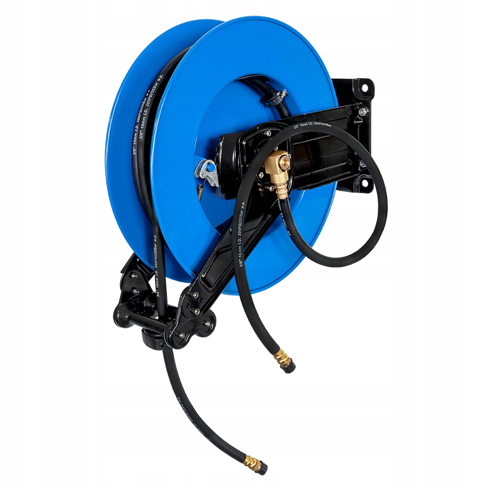 Pneumatická Hadice Navíječka 1/4" 15 M 10x16 MM 20 Bar Kovové Pouzdro 15 M