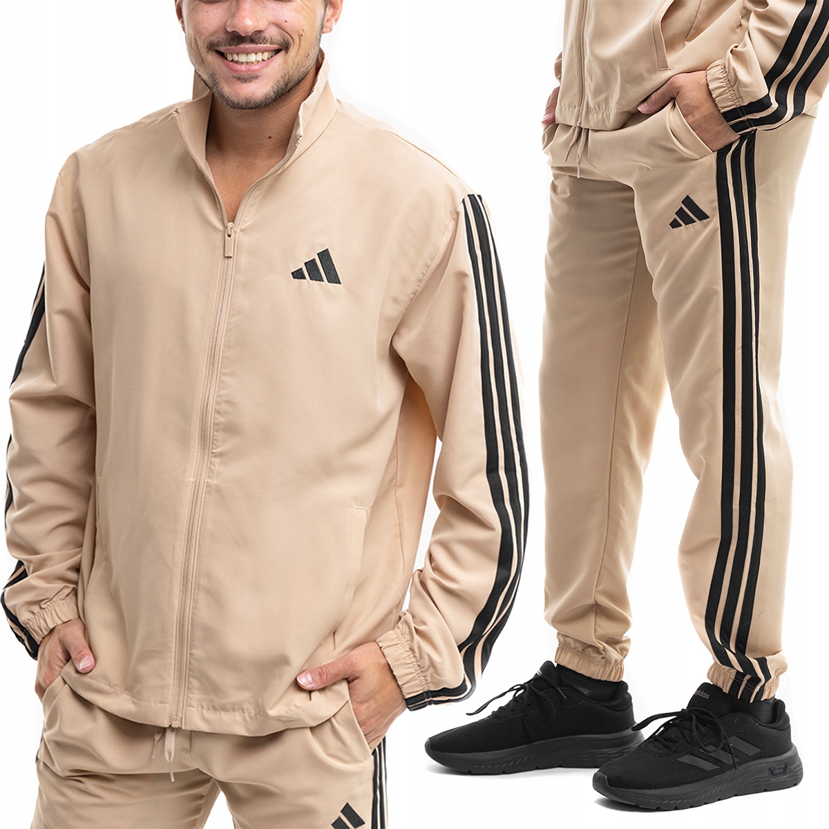 Pánská Teplákovka souprava adidas Sports Training Mikina Kalhoty Set vel M