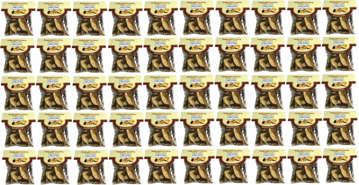 Levně 50 x 20 g Helcom Hnědý podhoubí sušený krájený Karton