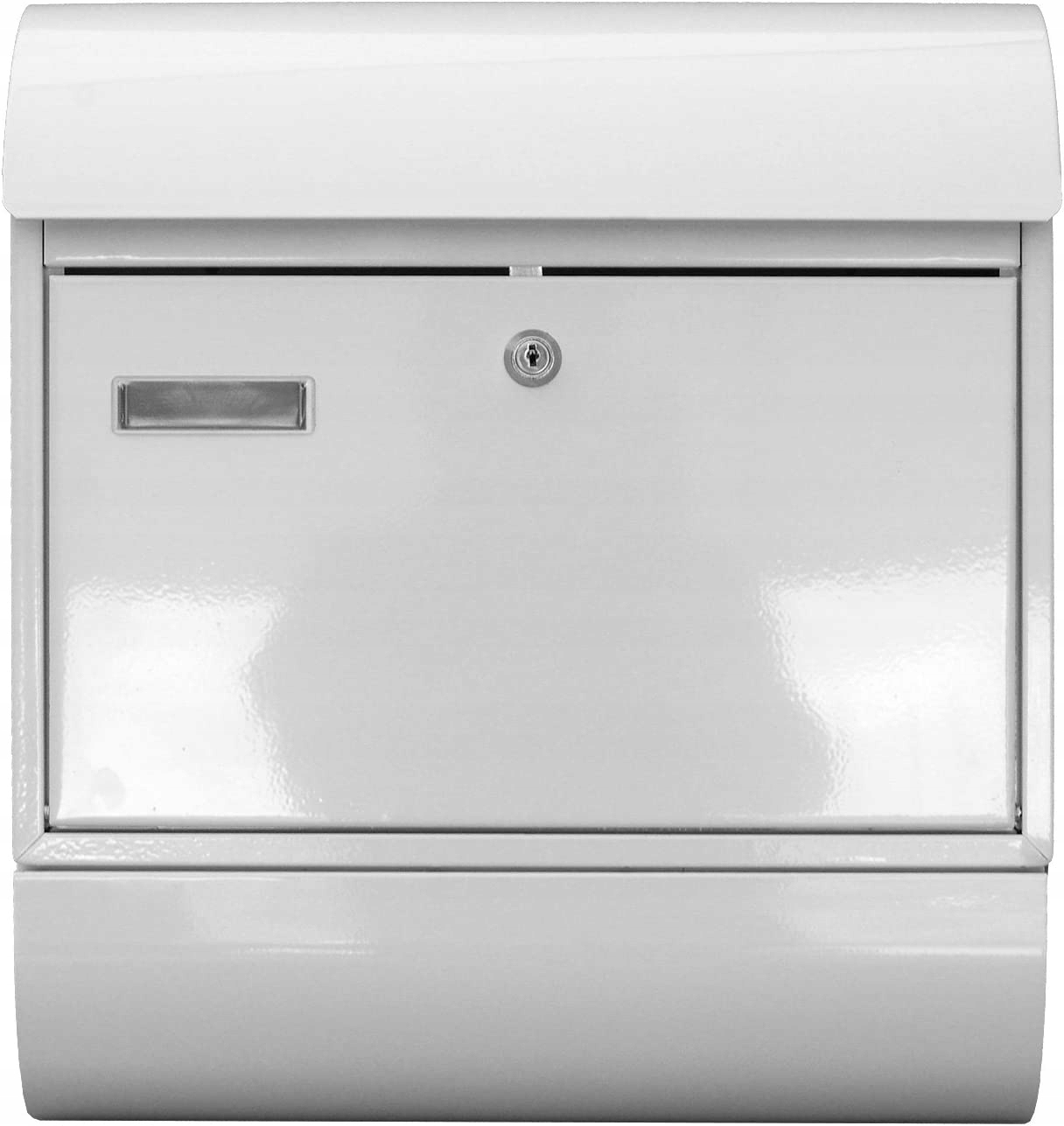 Moderní Poštovní schránka bílá noviny