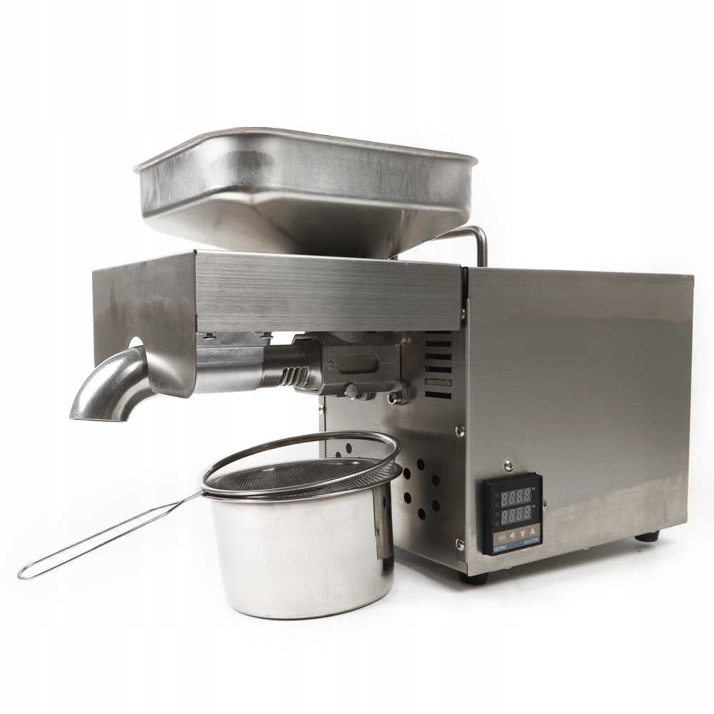 Automatyczna prasa do oleju domowego 1.5KW Kolor srebrny