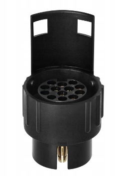 Przejściówka Adapter 7/13 Wtyczka Gniazdo Przyczep