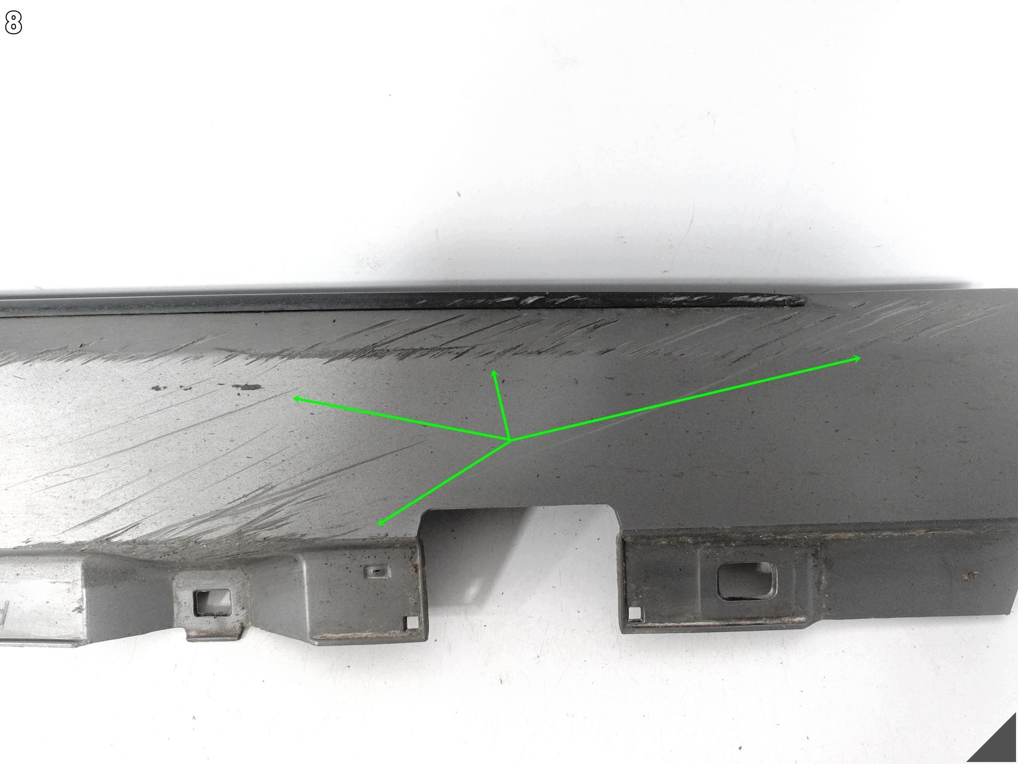 MERCEDES CLA II C118 AMG 19-25 threshold moulding threshold cap accessories right