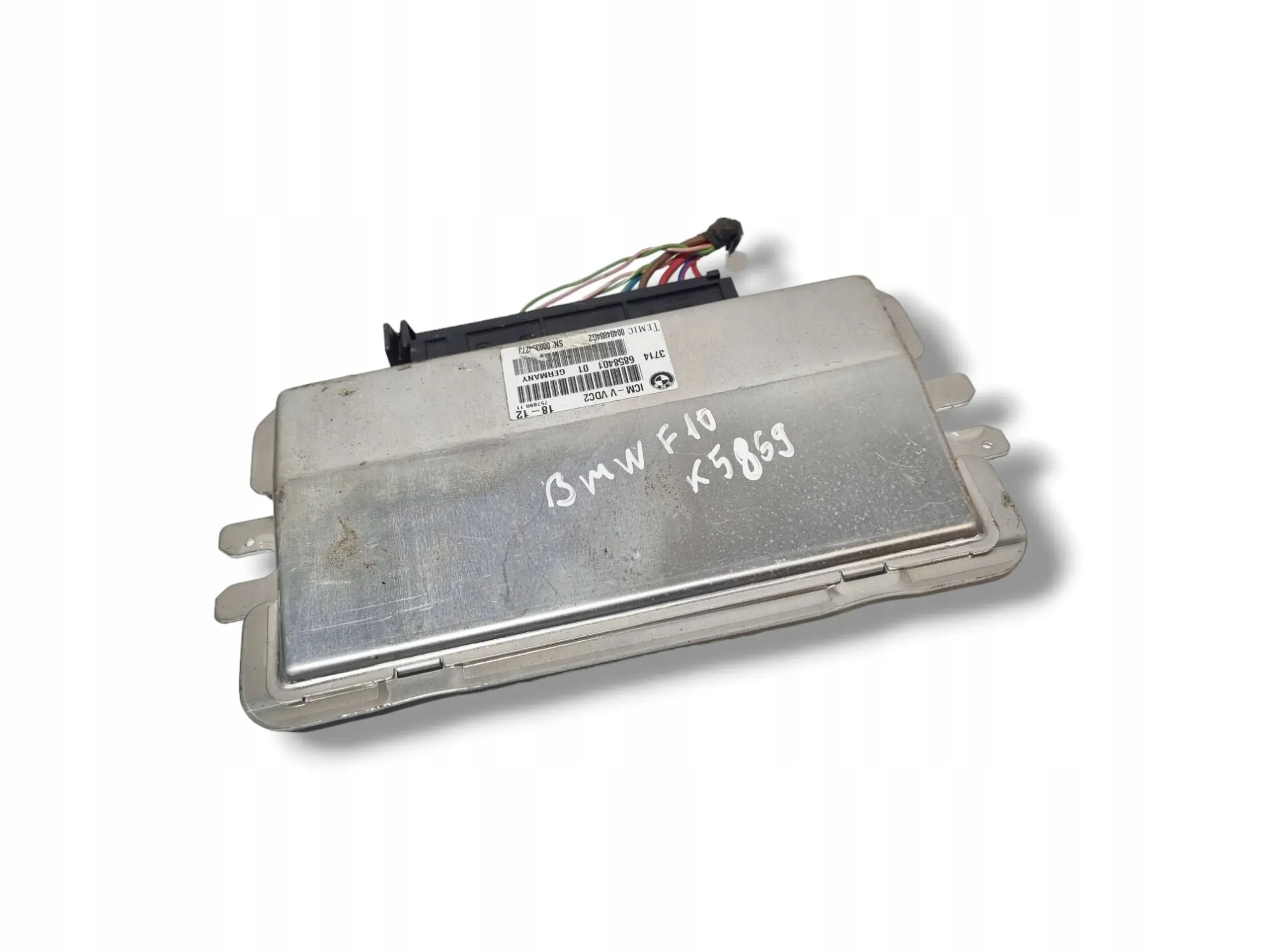 6858401 BMW 6 F12 F13 2012 Sterownik / Moduł ASC