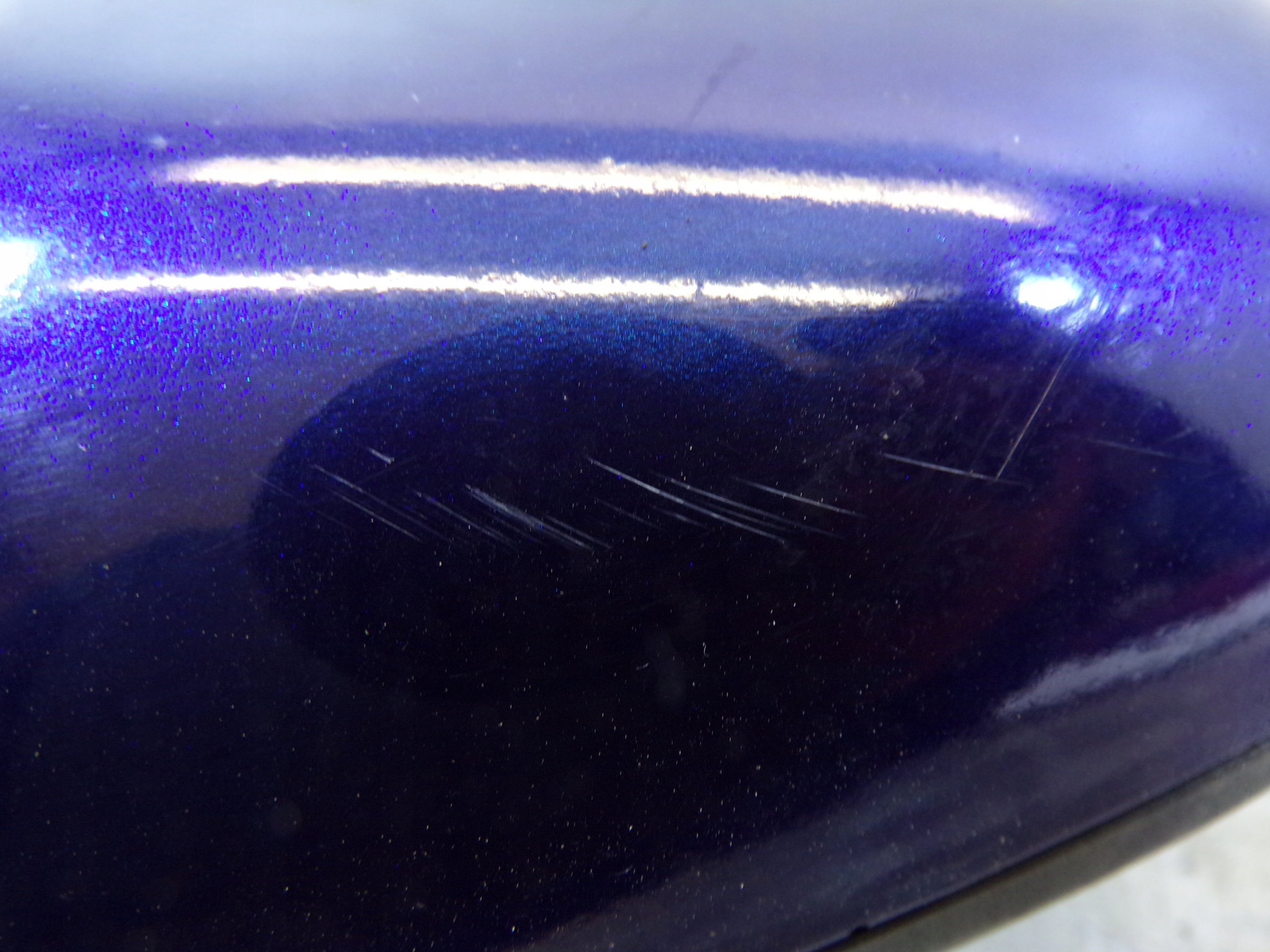 mirror right FIAT BRAVO 2 II colour MASERATI BLUE