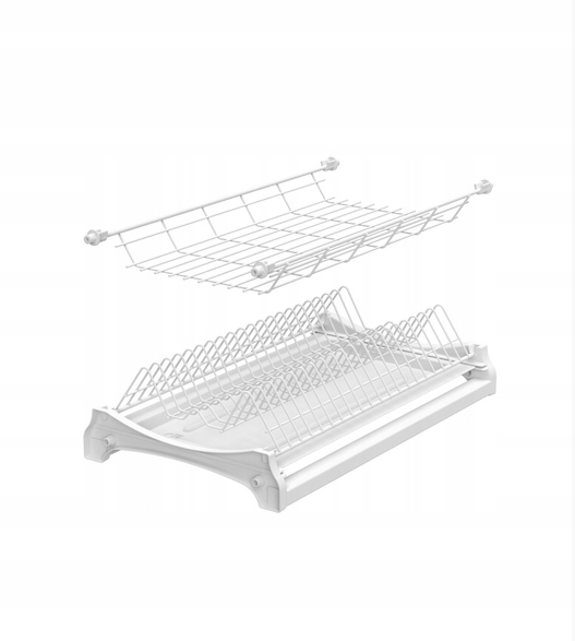 

Ociekarka 2 poziomy standard 600 Biała W-2507