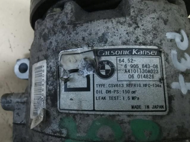 kompresor klimatizaci BMW X3 E83 /LCI E46 6905643