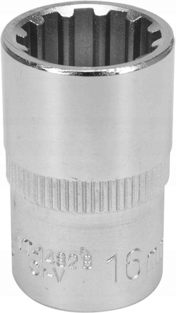 

Yato Nasadka Spline 1/2 x 16MM YT-14828