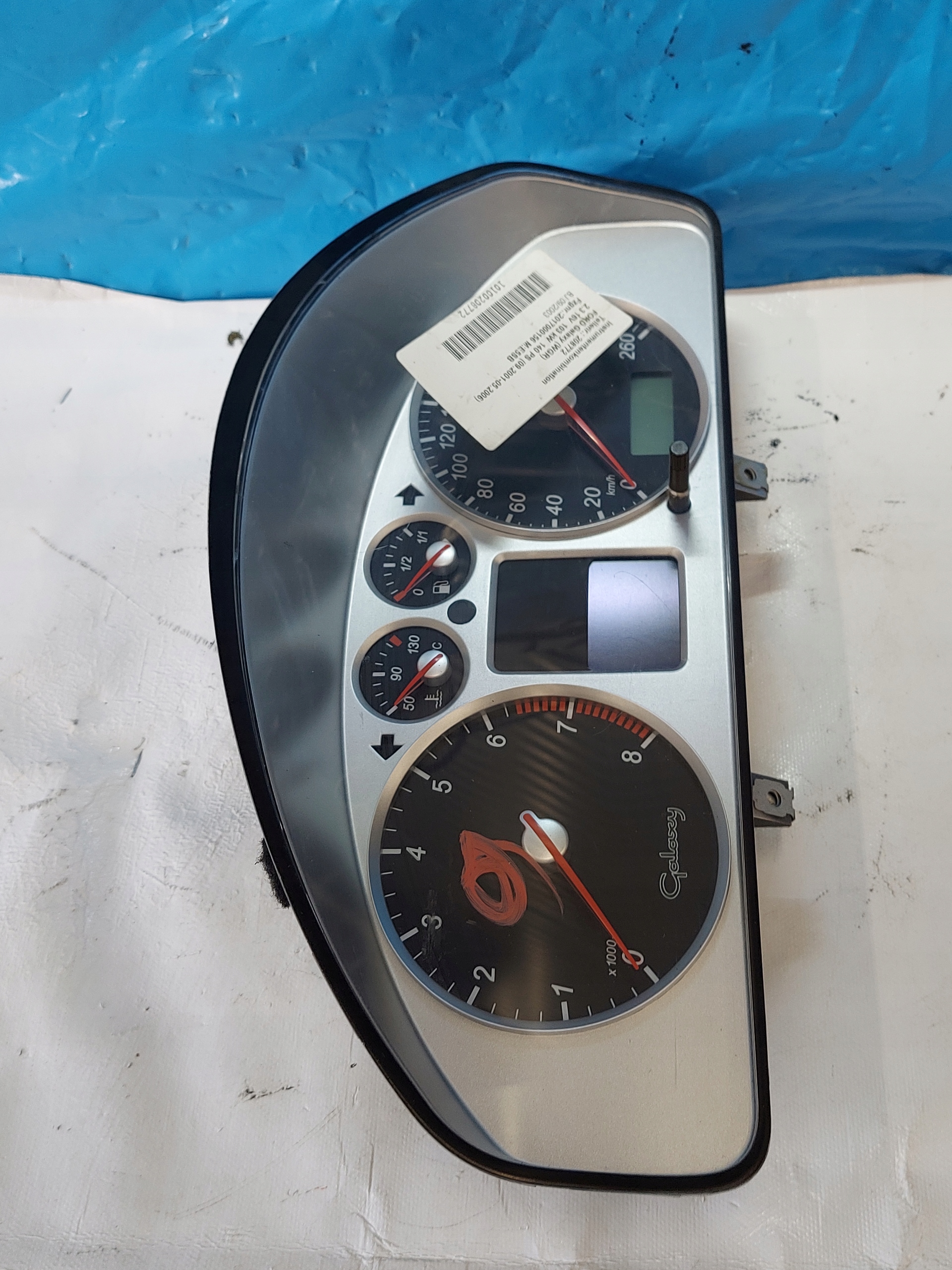 dials clock FORD GALAXY 2.3 B 7M5920820P