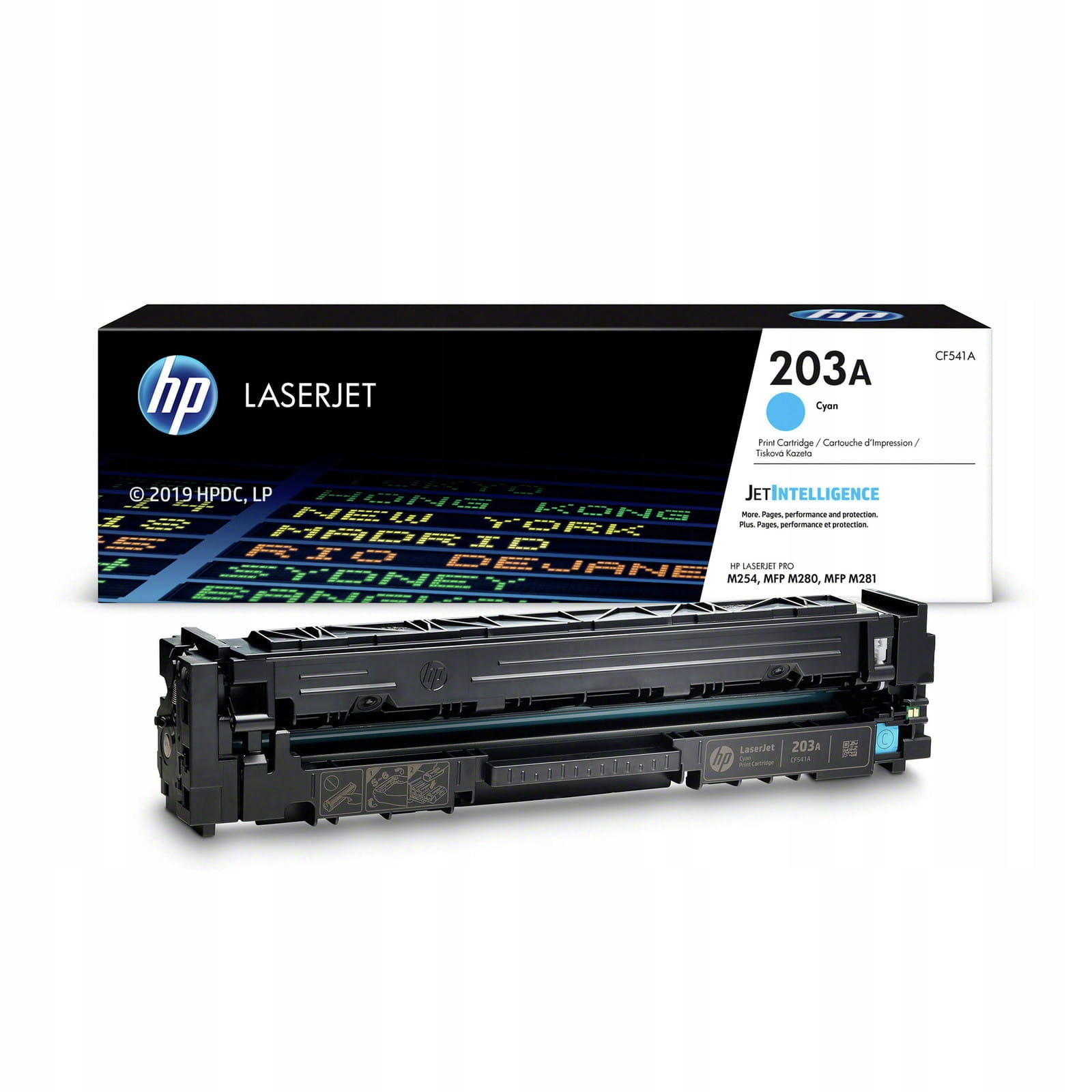 Toner Hp 203A CF541A Cyan M254 Oryginał