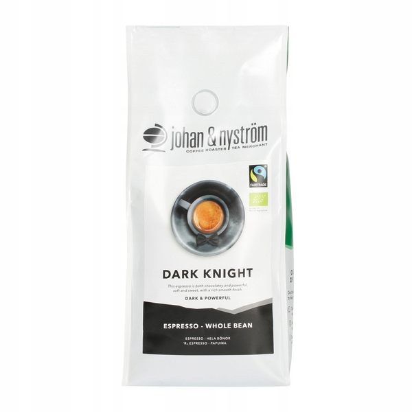 Kawa ziarnista Arabica Johan & Nystrom Dark Knight 500 g