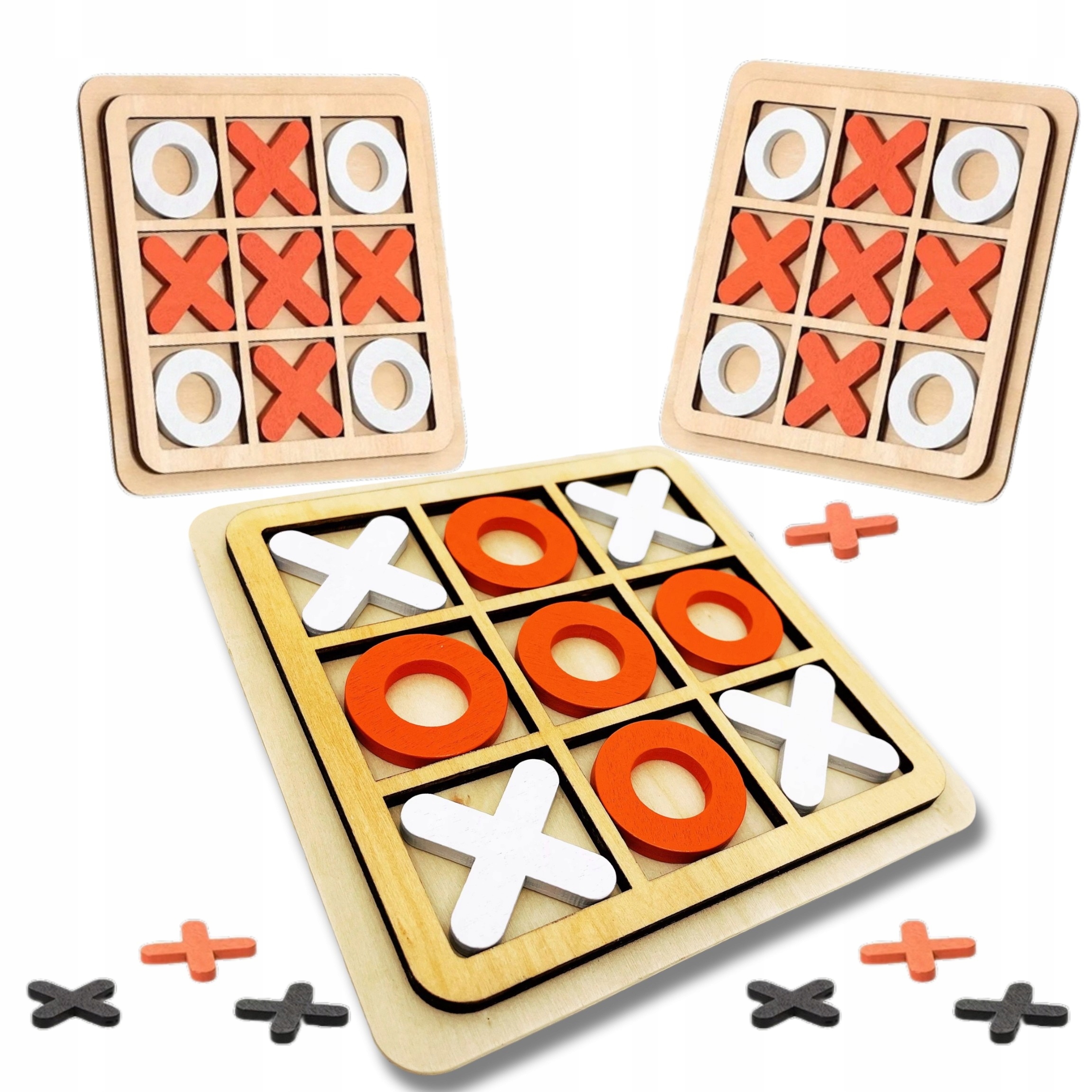 TANGRAM MAGNETYCZNY DREWNIANE KLOCKI GRA LOGICZNA + GRATIS KÓŁKO I KRZYŻYK Wiek gracza 3-4 lata 5-7 lat 8-11 lat 12-14 lat 15-18 lat 18+