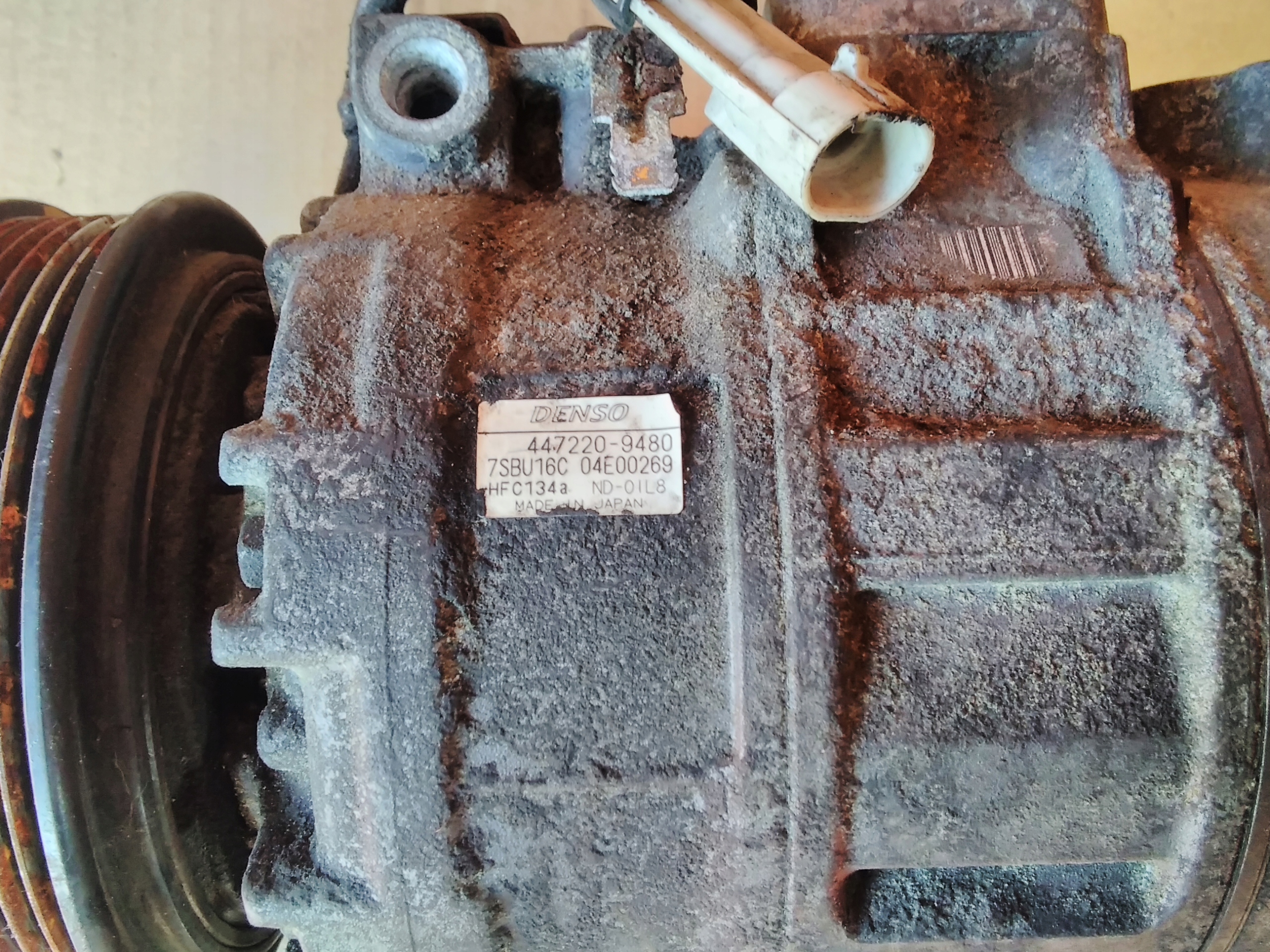 renault oe 447220-9480 компрессор кондиционера