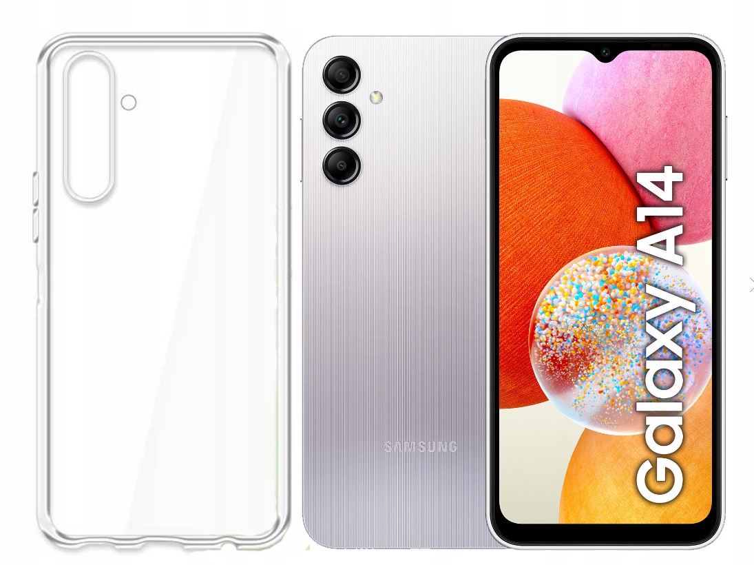 

Clear Case 3mk do Samsung Galaxy A14 Etui