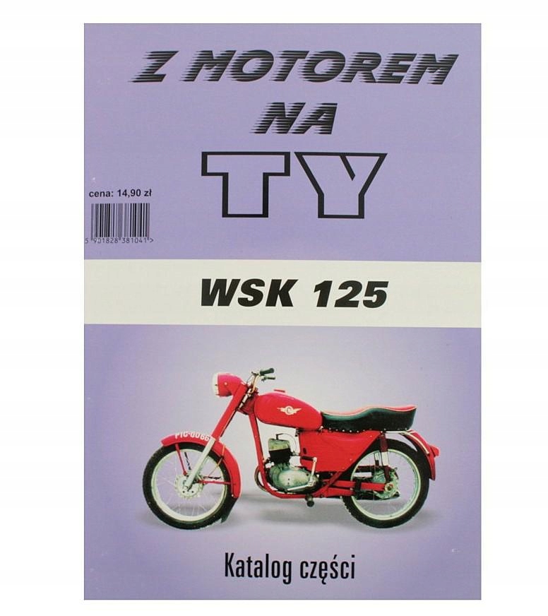 

Katalog części schematy książka Wsk 125 M06