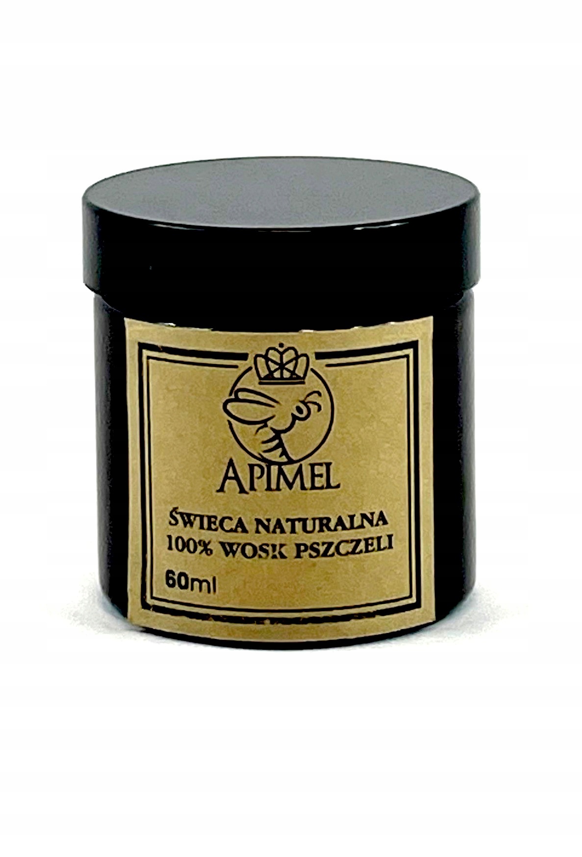 

Świeca z wosku pszczelego w szkle 60 ml