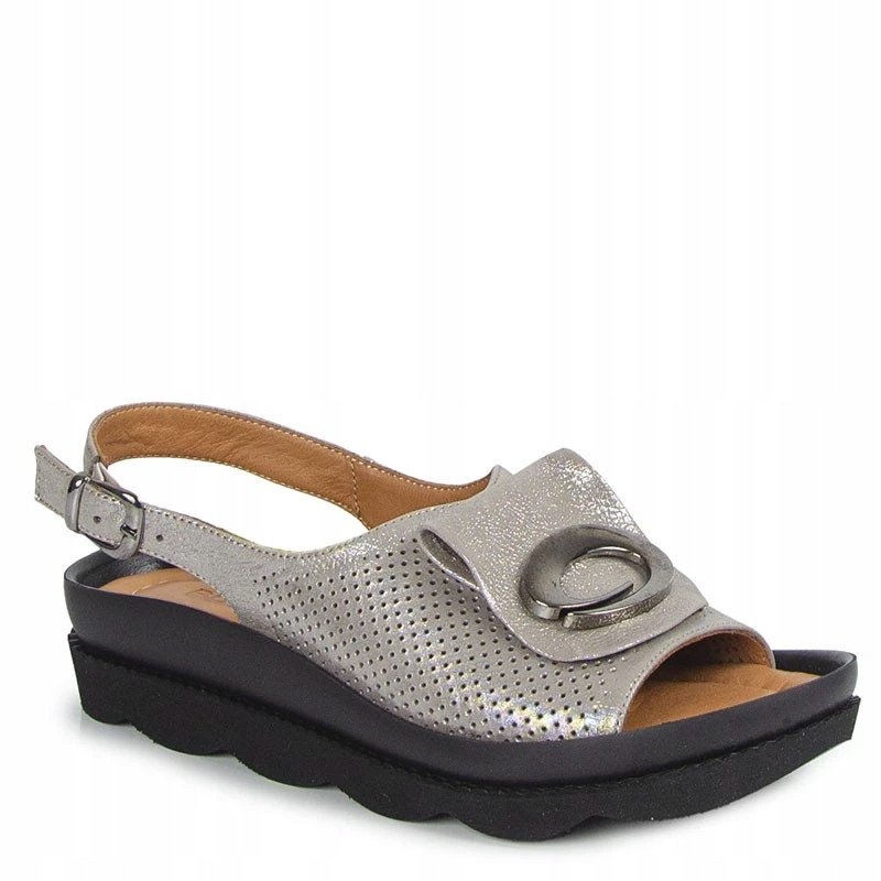 Boccato 031.1085 Béžové Kožené Sandály 40