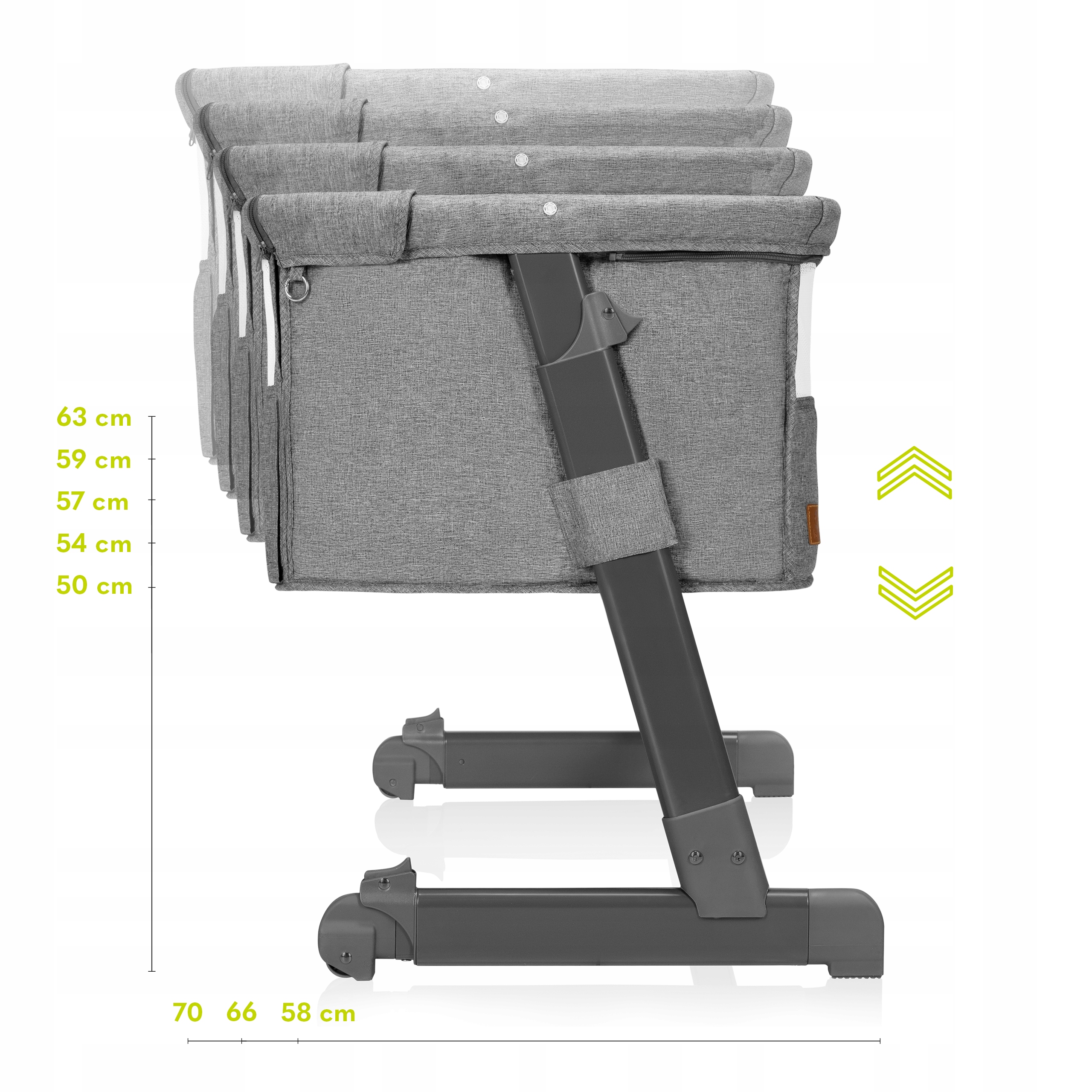 Дополнительная кровать + люлька 3в1 Lionelo Aurora Brand Lionelo
