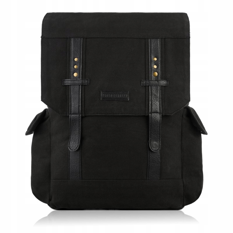 Batoh Černý Pánský Batoh na notebook Paolo Peruzzi do práce A4