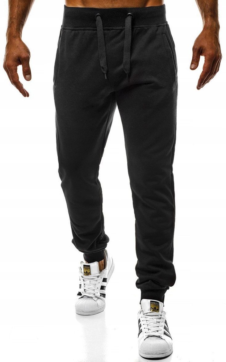 BOJÓWKI DRESOWE SPODNIE MĘSKIE KIESZENIE DRESY Marka J STYLE