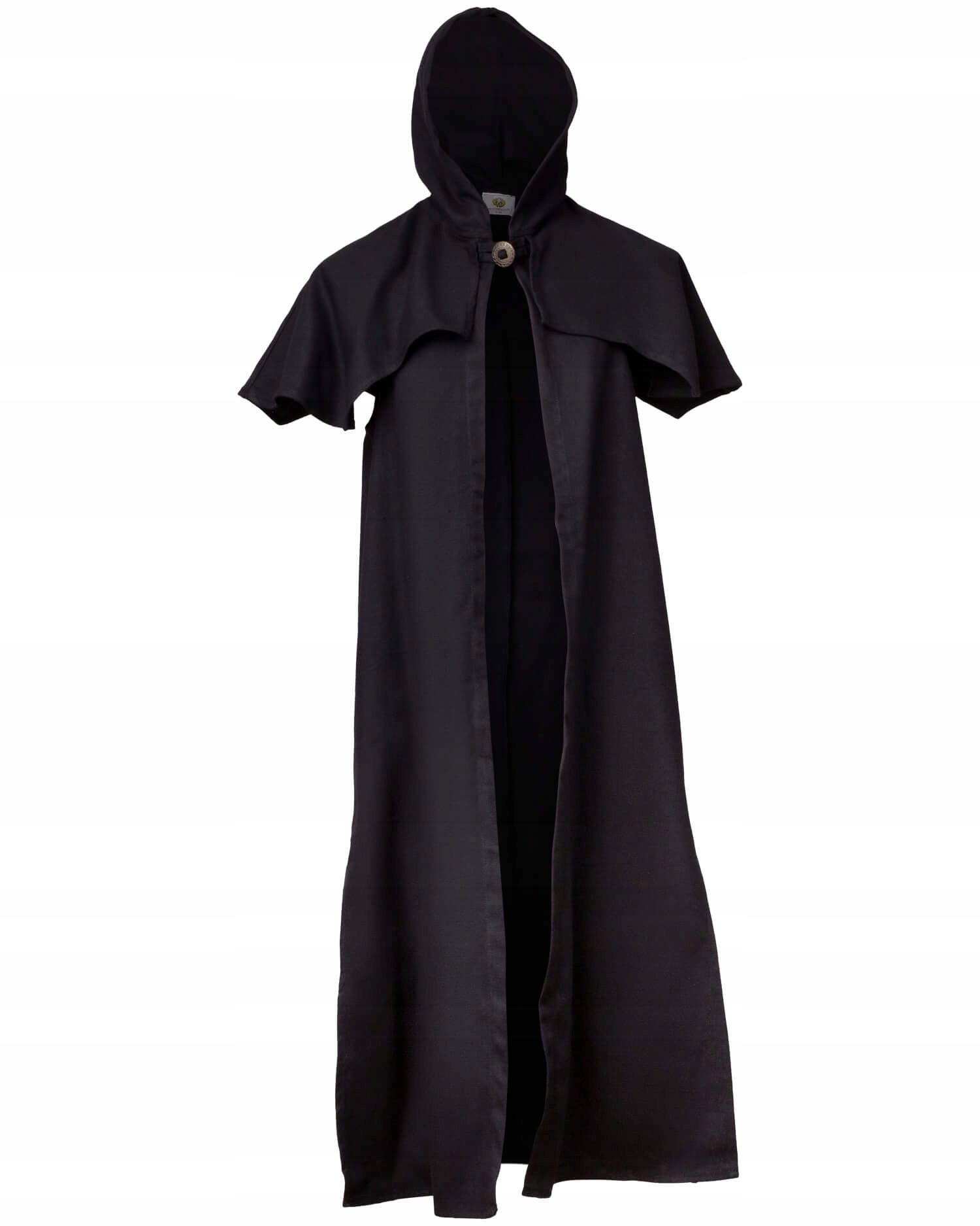 Plášť Abraxas Z Plátna Černá L-XL Larp