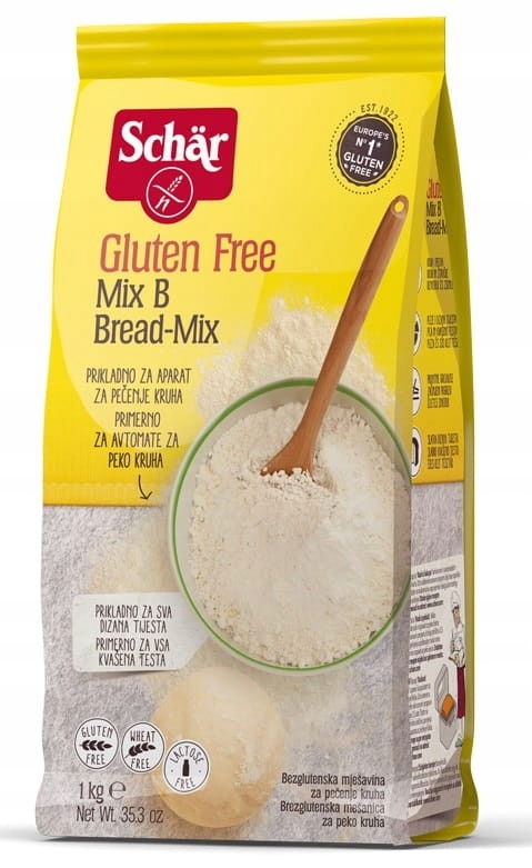 Levně Směs na pečení chleba Bez Lepku 1 kg Schar