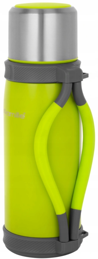 TERMOS STALOWY KUBEK TURYSTYCZNY PODRÓŻNY DUŻY 1,2L Z UCHWYTEM PIKNIKOWY Pojemność 1.2 l