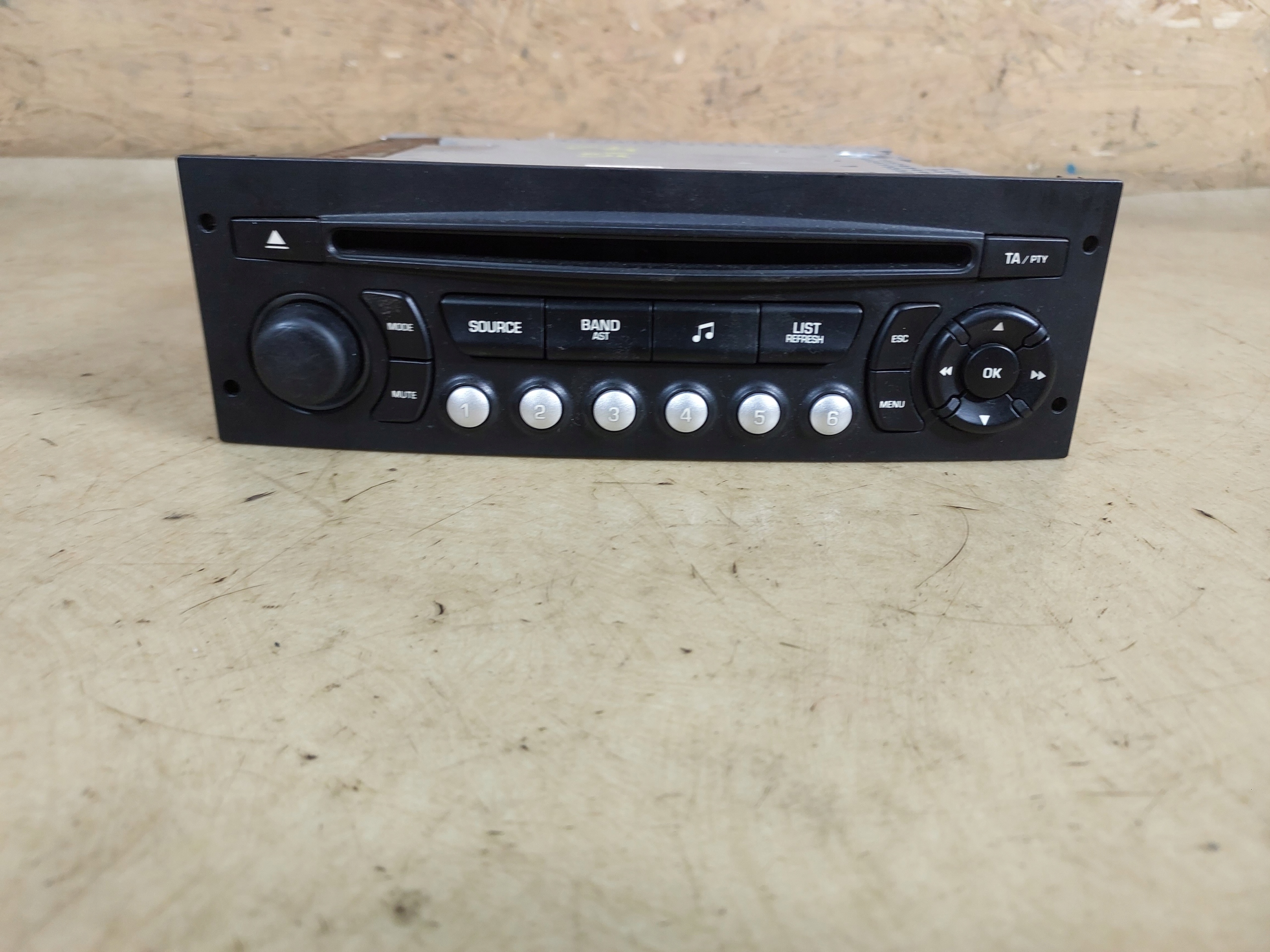 C4 GRAND PICASSO I RADIO 96639629XT