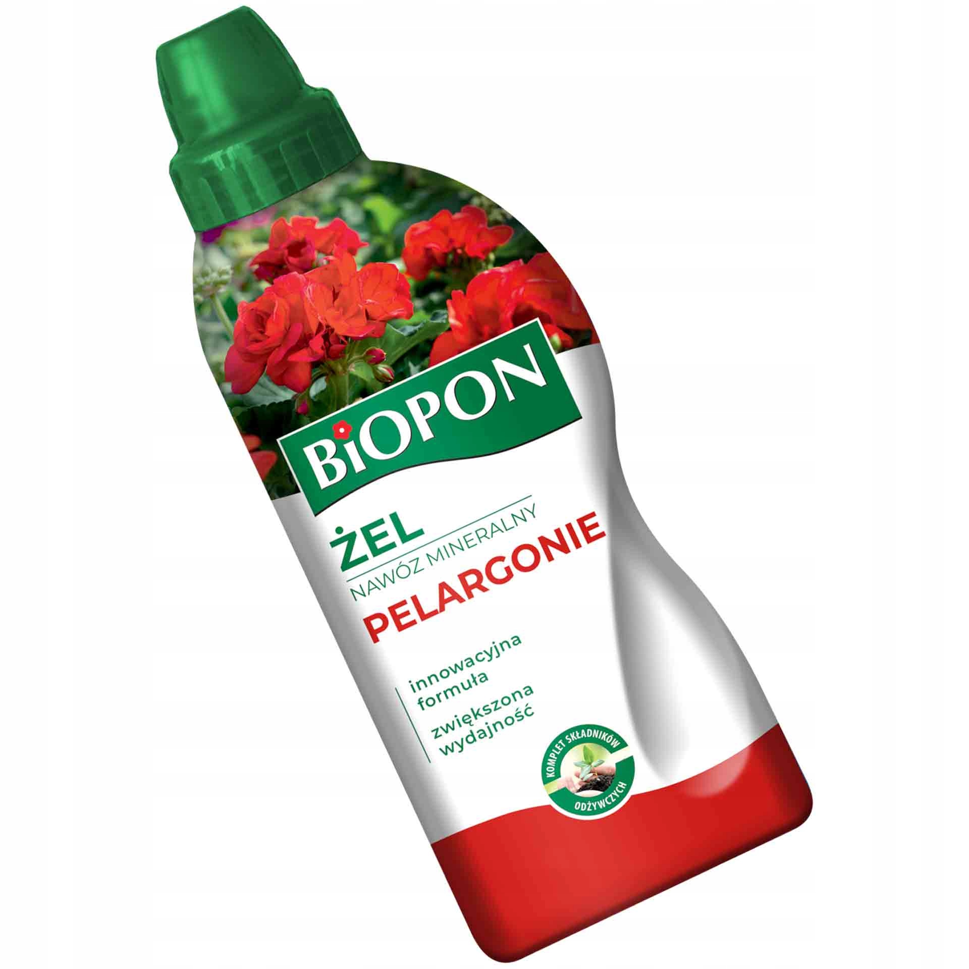 

Biopon Żel Nawóz Mineralny Do Peralgonii 1 L